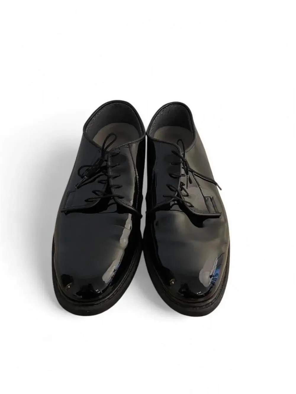 black patent leather oxfords size